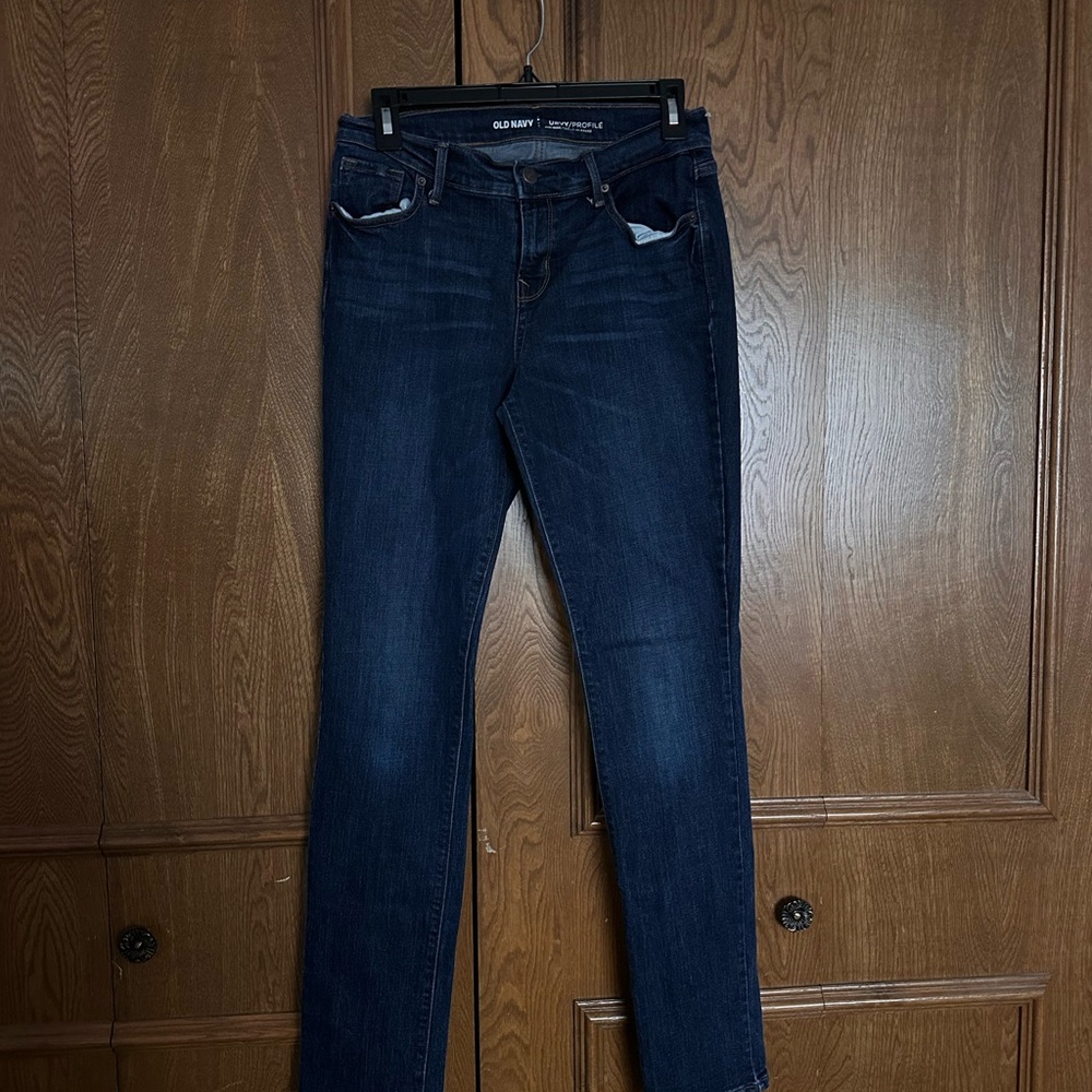 Old Navy Women's Deep Indigo Skinny Jeans